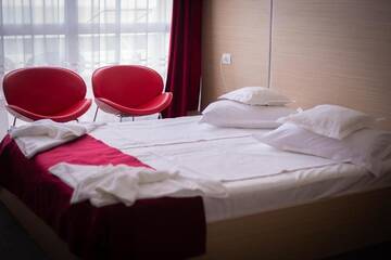 Фото номера Двухместный номер «Комфорт» с 2 отдельными кроватями Отель Hotel Opal г. Юпитер 8