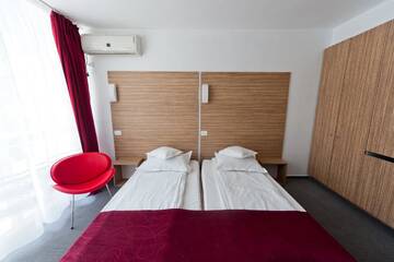 Фото номера Двухместный номер «Комфорт» с 2 отдельными кроватями Отель Hotel Opal г. Юпитер 5